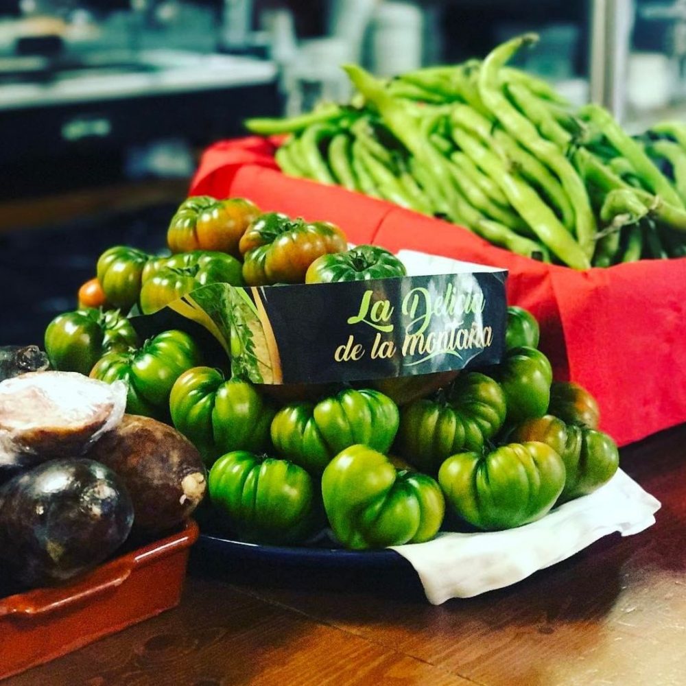 Verdura fresca de temporada Restaurante Puerta de Murcia